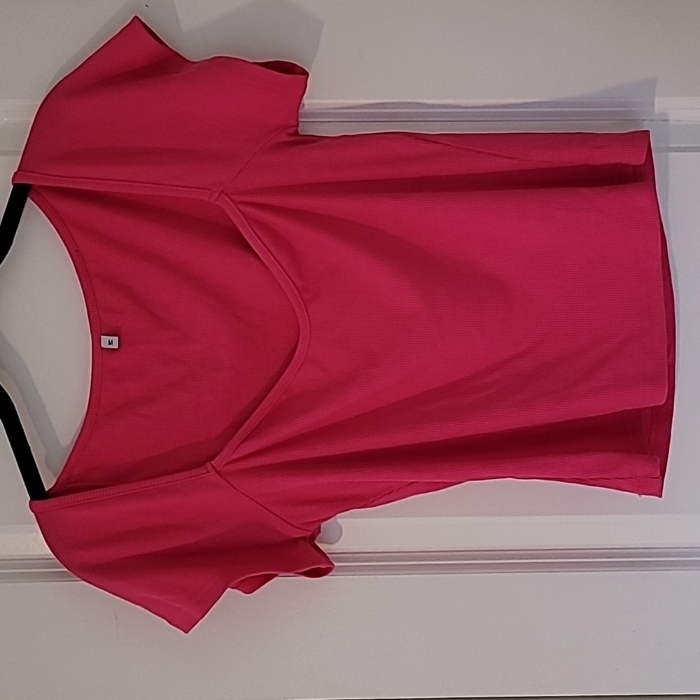 Pink crop top